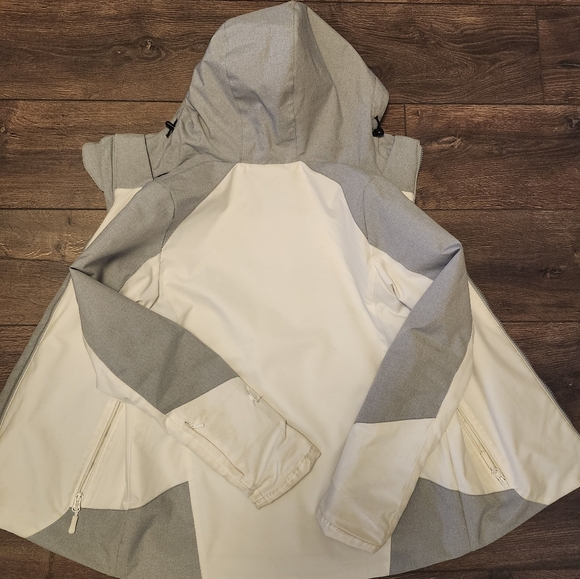 Phenix Women's formula ski jacket, white and grey - Picture 3 of 11